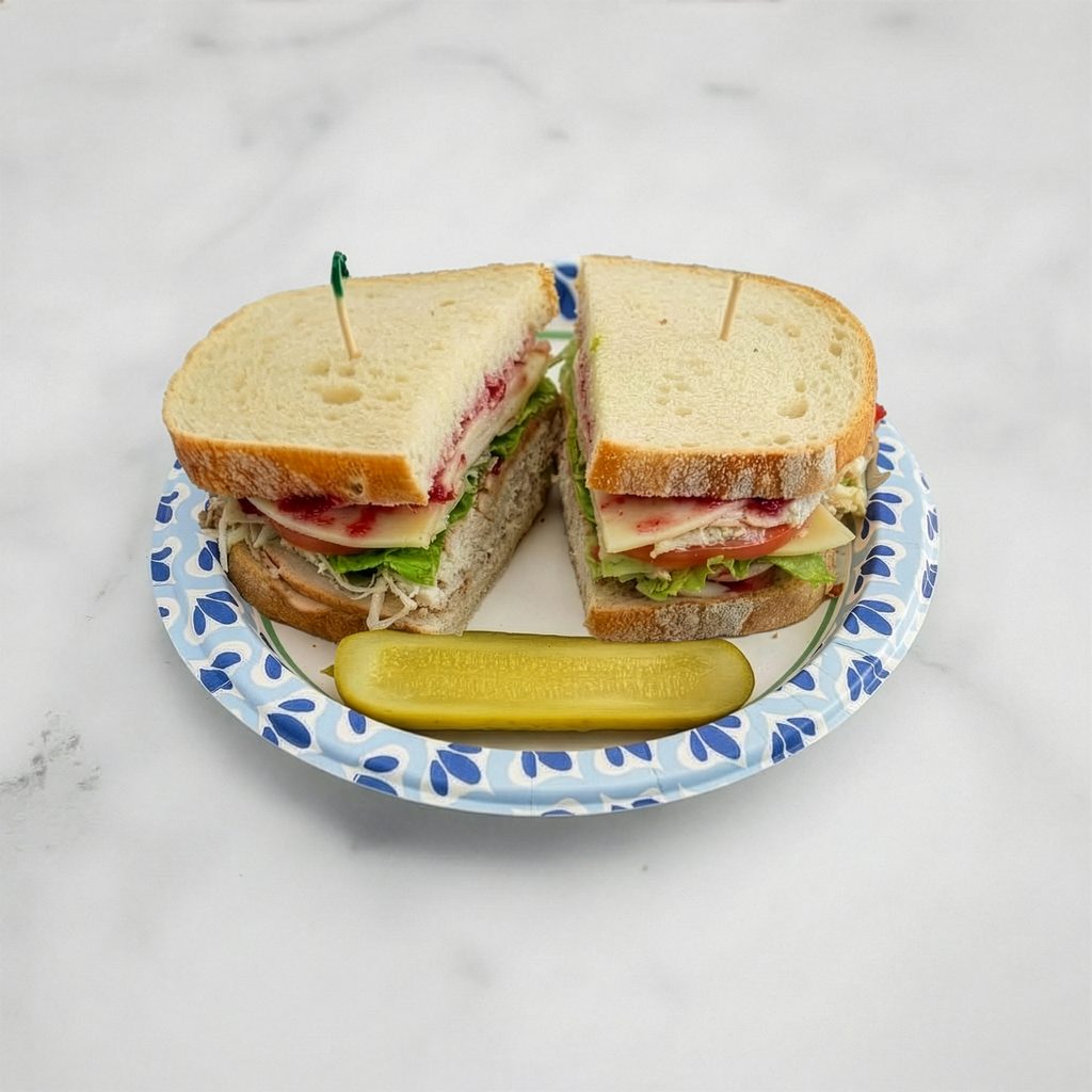 Turkey Delight Sandwich 3 sizes.