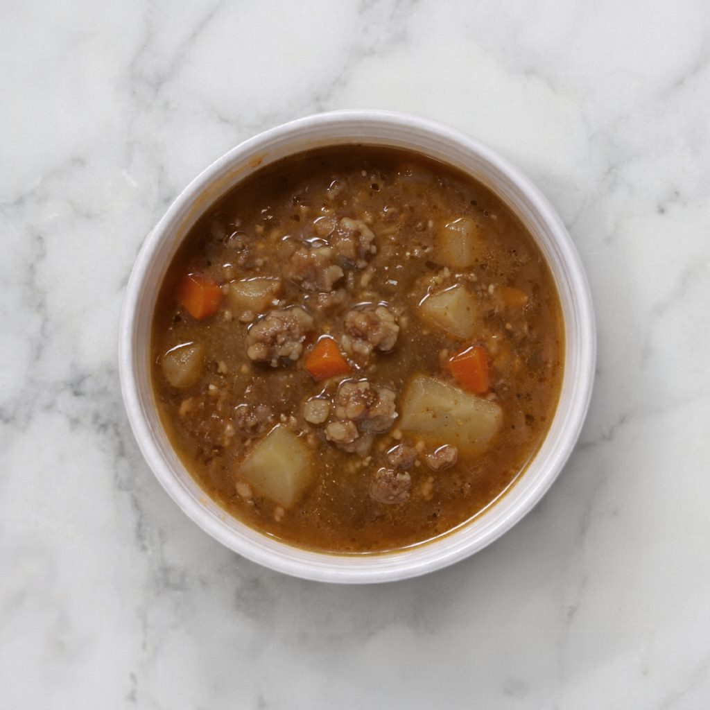 Beef Barley Soup.