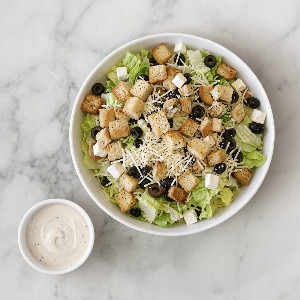 Chicken Caesar Salad.